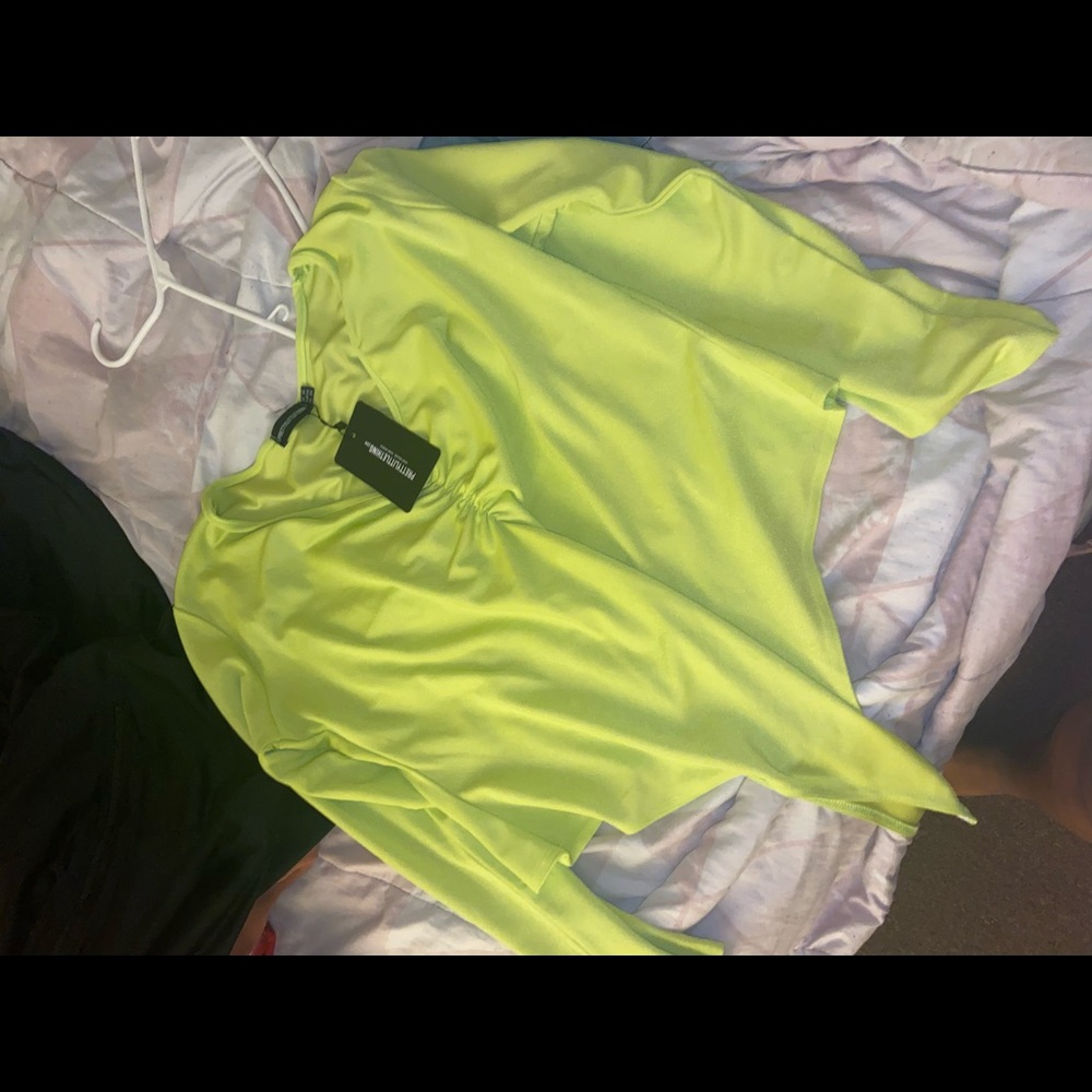 PLUS SIZE GREEN BODYSUIT FASHION NOVA